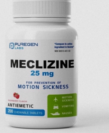 comprimés meclizine