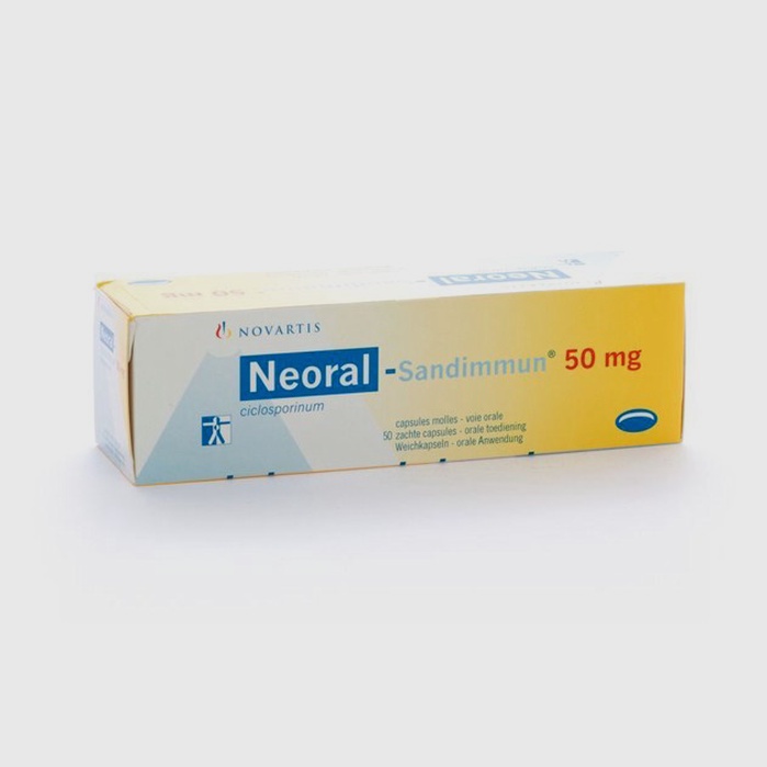 Boîte de Neoral 25 mg