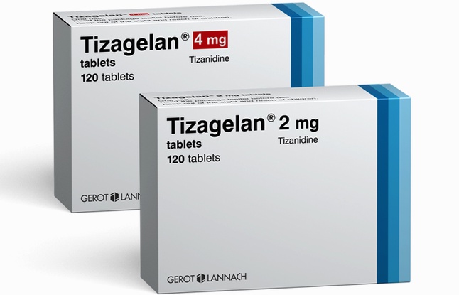 Tizanidine 2mg 60 comprimés